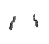 Bosch BP1197 - Pastiglie Freni Auto, Asse Anteriore - Qualità Bosch - Riduzione del Rumore e della Polvere - Certificazione ECE-R90 - Senza Rame - 1 Confezione da 4 Pastiglie