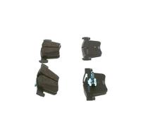 Set di pastiglie freno BOSCH 0 986 494 487, anteriore
