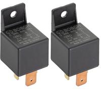 Bosch 0986AH0081 - Relè di potenza 24 V 30 A, IP5K4, temperatura di funzionamento da -40 a 125 gradi, relè a 4 pin con supporto (Confezione da 2)