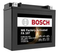 Bosch 0986FA1070 - Batteria per Moto, 18 Ah, 250 A, Tecnologia Gel, Batteria di avviamento in qualità Originale, Resistente ai cicli di conservazione, Non Richiede Manutenzione, Colore: Nero