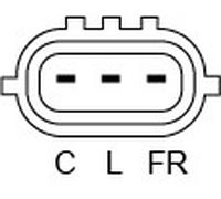 BOSCH 1 986 A01 700 Alternatore