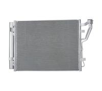 Condensatore radiatore climatizzazione R 134a 1 986 AD2 019 BOSCH per HYUNDAI