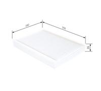BOSCH 1 987 432 272 Filtro, Aria abitacolo per SEAT,SKODA,VW