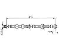 BOSCH 1 987 481 842 Tubo freno