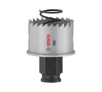 Bosch 1 lama Pro Sheet Metal Power Change Plus Hole Saw (per fogli in acciaio inox, fogli in acciaio, diametro 38 mm, punte rotanti per accessori professionali)