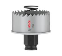 Bosch 1 lama Pro Sheet Metal Power Change Plus Hole Saw (per fogli in acciaio inox, fogli in acciaio, diametro 51 mm, punte rotanti per accessori professionali)