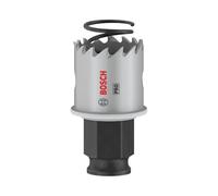 Bosch 1 lama Pro Sheet Metal Power Change Plus Hole Saw (per fogli in acciaio inox, fogli in acciaio, diametro 27 mm, punte rotanti per accessori professionali)