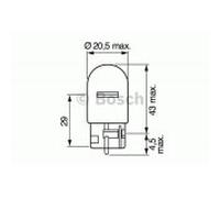 Bosch 1 lampadina 987 302 251