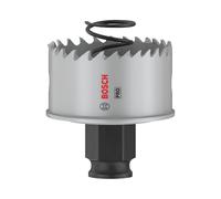 Bosch 1 sega a tazza PRO Sheet Metal Power Change Plus (per lamiere in acciaio inox, lamiere d'acciaio, diametro 48 mm, accessori professionali)