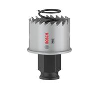Bosch 1 sega a tazza PRO Sheet Metal Power Change Plus (per lamiere in acciaio inox, lamiere d'acciaio, diametro 35 mm, accessori professionali)