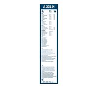 BOSCH 1 Spazzola Tergicristallo 330mm Per VW Passat Sharan T-ROC Taos