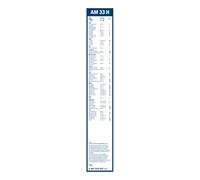 BOSCH 1 Tergicristallo Renault Grand Kangoo III VW Plus VI Passat 330mm