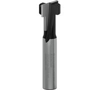 Bosch 1 x Pro Router Bit Keyhole (per legno tenero, legno duro, Ø 8,6 mm, accessorio professionale per router portatile, Trim Router)