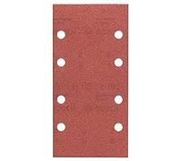 Bosch Fogli abrasivi 2609256A84 per levigatrice orbitale 93x185 mm 8 fori G180 – 10 pezzi