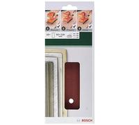 BOSCH 10 Fogli Abrasivi Assortiti 93x230mm Per Levigatrice Orbitale 8 Fori Qualita' Chiara