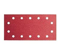 Bosch 10 Fogli Abrasivi per Levigatrice Orbitale 115x280 mm, 14 Fori, G 60