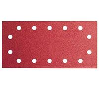 Bosch 10 Fogli Abrasivi per Levigatrice Orbitale 115x280 mm, 14 Fori, G 80