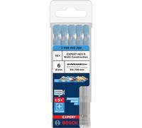 Bosch EXPERT HEX-9 Multi Construction Punta da trapano, 6 x 60 x 100 mm Quantità:10
