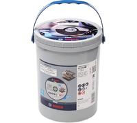 Bosch 100 dischi da taglio Pro in acciaio inox e metallo legati (Ø 125 mm, accessori professionali piccola smerigliatrice angolare)