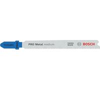 Bosch 100x Lama per seghetto alternativo PRO Metal medium T121AFC | per Lamiere di acciaio, Lamiere di acciaio, Lunghezza 92 mm, Professional Accessorio Seghetto alternativo
