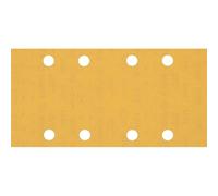 Bosch 10x Carta abrasiva EXPERT C470 con 8 fori per levigatrici orbitali | per Vernice su legno, Legno duro, Ø 93x186 mm, Grano 240, Professional Accessorio Levigatrice orbitale
