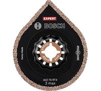 Bosch 10x Schleifplatte Expert 3 max AVZ 70 RT4 (für Mörtel, Ø 70 mm, Professional Zubehör Multifunktionswerkzeug)