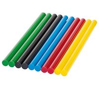 Bosch 10x Stick di Colla Colorati (5 colori, Ø 7x150 mm, Accessori per Pistole Incollatrici a Caldo)