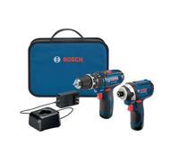 BOSCH 12 Volt Max Lithium-Ion 2-Tool Cordless Combo Kit CLPK241-120