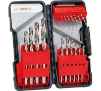 Bosch Set di punte per metallo HSS-G Toughbox, 18 pz. DIN 338 135° Quantità:1