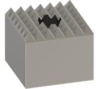 Bosch 1x Bocciarda PRO SDS max-4C (per Calcestruzzo, Ø mm, Professional Accessorio Martello perforatore, Sezionatori)