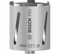 Bosch 1x Corona PRO a secco per trapani carotatori, G 1/2 pollice (per Mattoni in pietra calcarea e arenaria, Mattone, Ø 132 mm, Professional Accessorio Trapano al diamante)