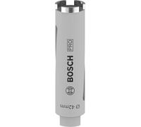 Bosch 1x Corona PRO a secco per trapani carotatori, G 1/2 pollice (per Mattoni in pietra calcarea e arenaria, Mattone, Ø 42 mm, Professional Accessorio Trapano al diamante)