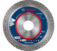 Bosch 1x Disco diamantato EXPERT Hard Ceramic di precisione, foro 22,23 mm | per Piastrelle di ceramica dura, Pietra dura, Ø 115 mm, Professional Accessorio Smerigliatrice angolare piccola
