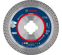 Bosch 1x Disco diamantato EXPERT Hard Ceramic di precisione, X-Lock | per Piastrelle di ceramica dura, Pietra dura, Ø 115 mm, Professional Accessorio Smerigliatrice angolare piccola