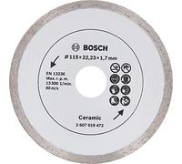 Bosch Disco da taglio diamantato per piastrelle, Ø115mm Quantità:1