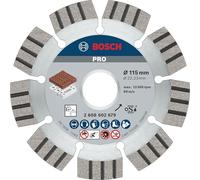Bosch 1x Disco diamantato PRO Abrasive | per Mattoni in pietra calcarea e arenaria, Mattone, Ø 115 mm, Professional Accessorio Smerigliatrice angolare piccola