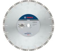 Bosch 1x Disco diamantato PRO Concrete, foro 25.4 mm (per Calcestruzzo, Calcestruzzo armato, Ø 400 mm, Professional Accessorio Sega circolare da banco, Mototroncatrice a scoppio)