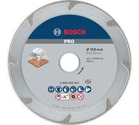 Bosch 1x Disco diamantato PRO Marble, foro 22,23 mm | per Pietra morbida, Marmo, Ø 150 mm, Professional Accessorio Smerigliatrice angolare grande