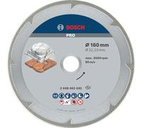 Bosch 1x Disco diamantato PRO Marble, foro 22,23 mm | per Pietra morbida, Marmo, Ø 180 mm, Professional Accessorio Smerigliatrice angolare grande