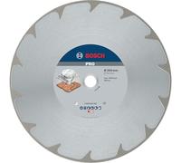 Bosch 1x Disco diamantato PRO Marble, foro 25.4 mm (per Pietra morbida, Marmo, Ø 350 mm, Professional Accessorio Sega circolare da banco, Mototroncatrice a scoppio)