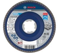 Bosch Disco lamellare X571 Best for Metal, dritto, 115mm, K 40, plastica Quantità:10