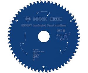 Bosch 1x EXPERT Laminated Panel Cordless lama per sega circolare | per Pannelli rivestiti in plastica, Ø 190 mm, Professional Accessorio Seghe circolari a batteria portatili