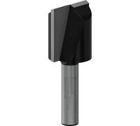 Bosch 1x Fresa diritta PRO, due scanalature | per Legno tenero, Legno duro, Ø 22 mm, Professional Accessorio Fresatrici verticali, Rifilatore