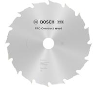 Bosch 1x Lama per sega circolare a filo PRO Construct Wood a filo | per Legno da costruzione con malta e chiodi, Ø 230 mm, Professional Accessorio Seghe circolari a filo portatili