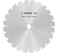 Bosch 1x Lama per sega circolare a filo PRO Construct Wood | per Legno da costruzione con malta e chiodi, Ø 350 mm, Professional Accessorio Sega circolare a filo da banco