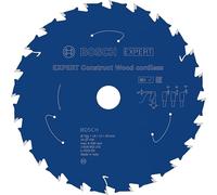 Bosch 1x Lama per sega circolare EXPERT Construct Wood Cordless (per Legno da costruzione con malta e chiodi, Ø 165 mm, Professional Accessorio Seghe circolari a batteria portatili)