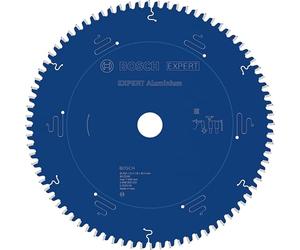 Bosch 1x Lama per sega circolare EXPERT per alluminio cablata per seghe da banco (per Alluminio, Ø mm, Professional Accessorio Sega circolare a filo da banco)