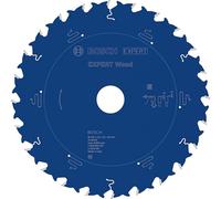 Bosch 1x Lama per sega circolare EXPERT per Wood cablata per seghe da banco (per Legno tenero, Legno duro, Ø mm, Professional Accessorio Sega circolare a filo da banco)