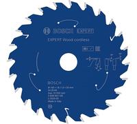 Bosch 1x Lama per sega circolare EXPERT Wood cordless per sega circolare portatile (per Legno tenero, Legno duro, Ø mm, Professional Accessorio Seghe circolari a batteria portatili)
