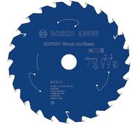 Bosch 1x Lama per sega circolare EXPERT Wood cordless per sega circolare portatile (per Legno tenero, Legno duro, Ø mm, Professional Accessorio Seghe circolari a batteria portatili)